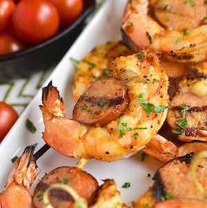 Spicy Shrimp and Sausage