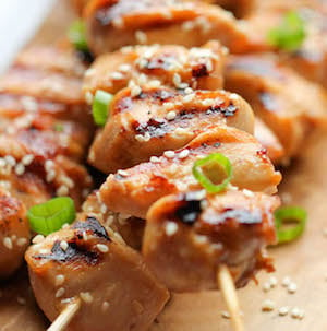 Chicken Teriyaki Kabobs