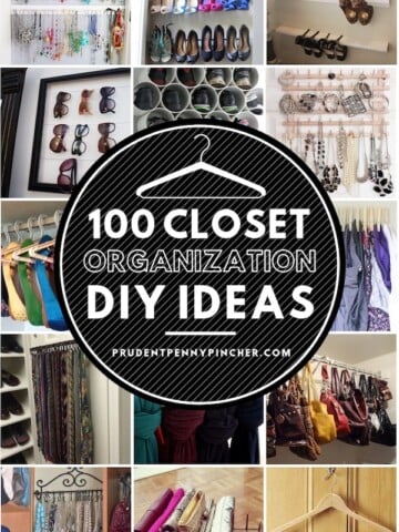 100 Closet Organization DIY Ideas