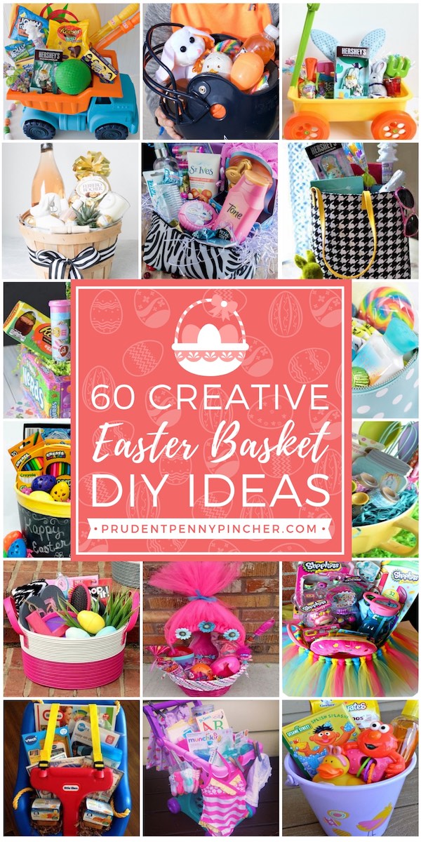 60 Best DIY Easter Basket Ideas - Prudent Penny Pincher