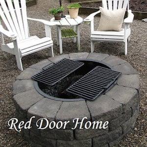 Built-In Style DIY Fire Pit Kit