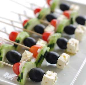 Greek Salad on a Stick