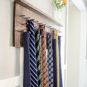 Wooden Rack for Ties 