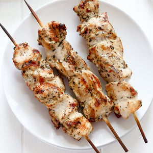 Italian Chicken Kabobs