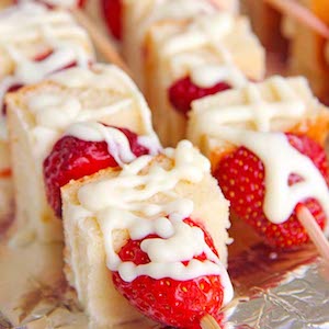 Strawberry Shortcake Kabobs