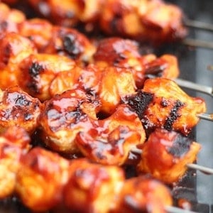 Best BBQ Chicken Kebabs