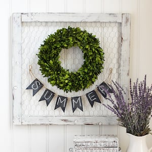 boxwood wreath