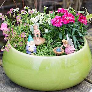 DIY Potted Fairy Garden idea