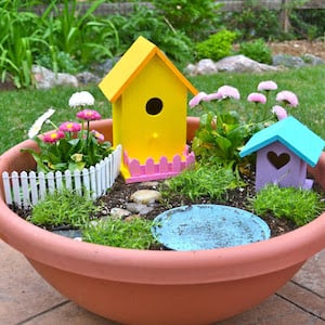 Clay Pot fairy Garden