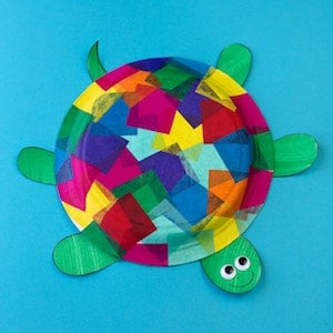 Paper Plate Turtle