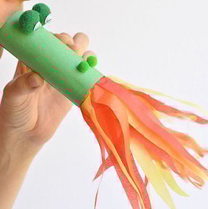 Paper Roll Dragon