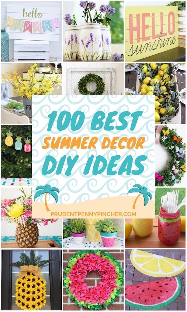 100 Best DIY Summer Decor Ideas