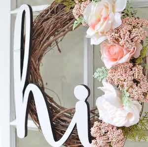 DIY Floral Wreath