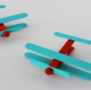 Clothespin Airplanes