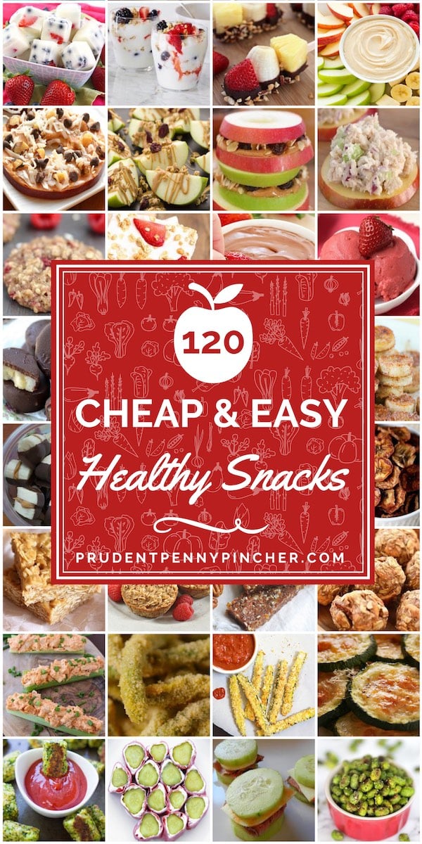 120 Cheap and Healthy Snack Recipes - Prudent Penny Pincher