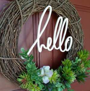 Succulent Wreath