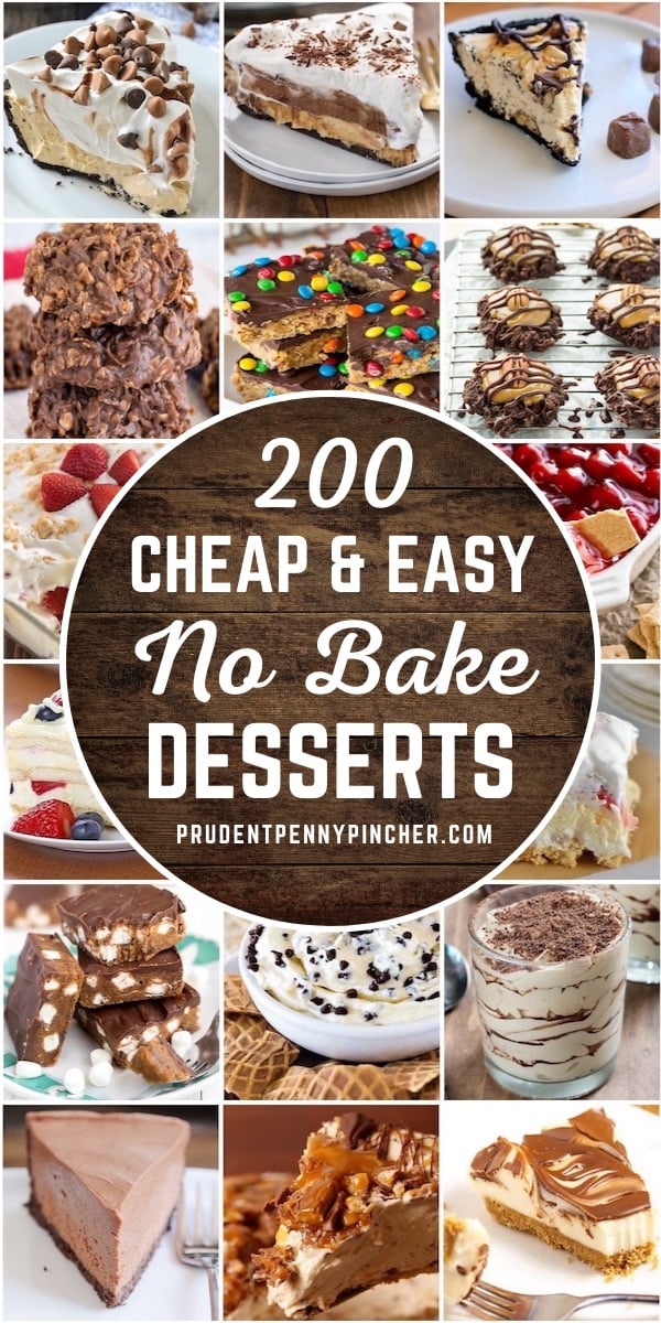 no bake desserts