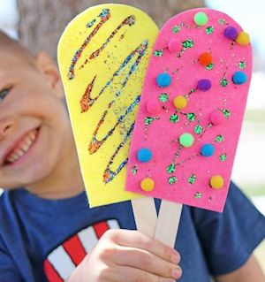 Popsicle Kids Craft