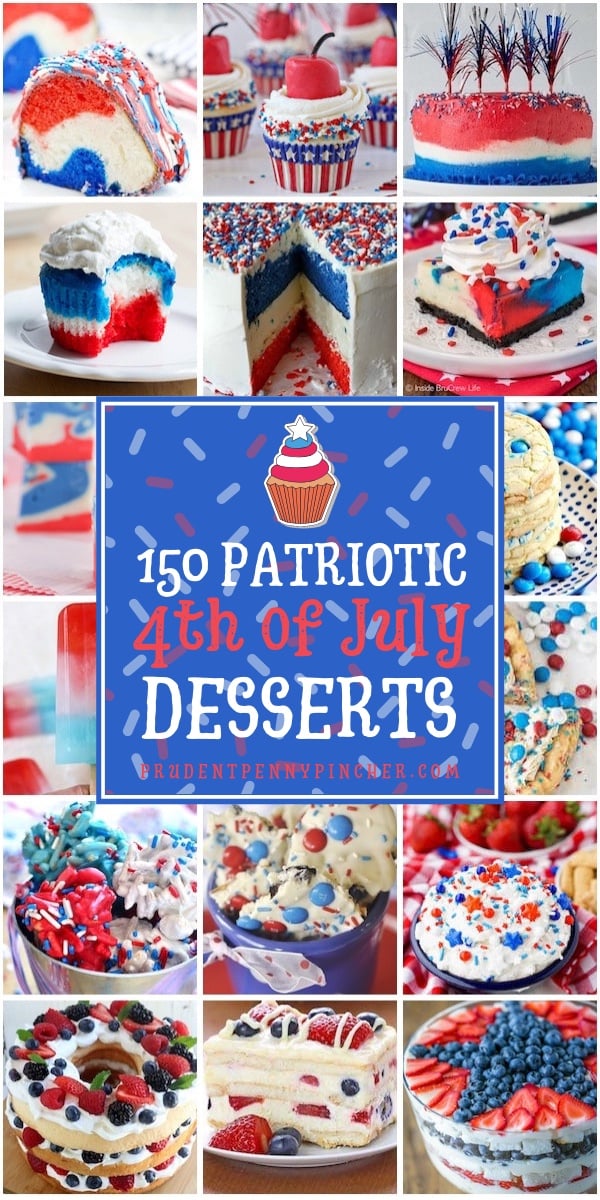 150 Patriotic 4th of July Desserts