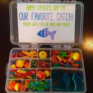 Father's Day "Favorite Catch" Tackle Box gift