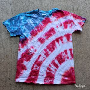 Patriotic Tie Dye Shirt