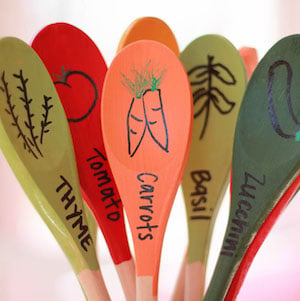 Wooden Spoon Markers