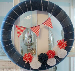 Summer Pool Noodle Wreath