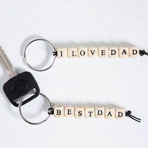  Homemade Keychains for Father's Day 