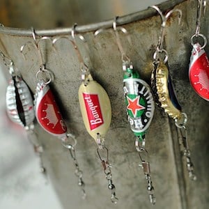 Bottle Cap Fishing Lures