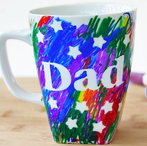  Dad Sharpie Scribble Coffee Mug Father’s Day Gift