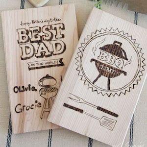 Wood Burning Personalization Gift for Dad 