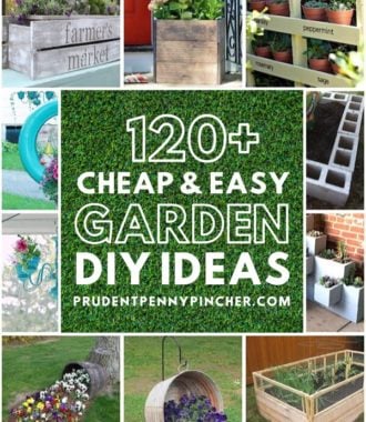 120 Cheap and Easy DIY Garden Ideas