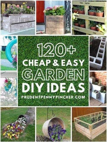 120 Cheap and Easy DIY Garden Ideas