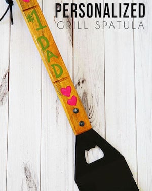  Personalized Father’s Day BBQ Spatula gift