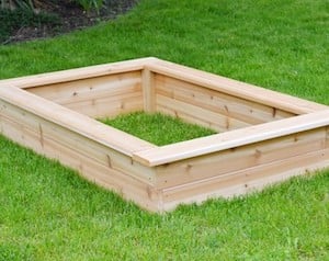 wood garden box