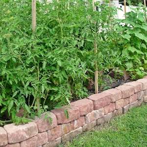 Bloque de muro de contención Lecho de jardín elevado