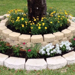 Tree Ring with flowers