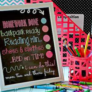 DIY Organization: 24 Back to School Command Center Ideas