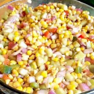 Corn & Cucumber Picnic Salad