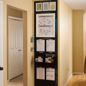 DIY Organization: 24 Back to School Command Center Ideas