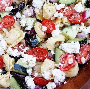 Greek Tortellini Salad 
