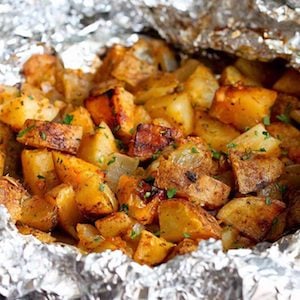 Grilled Potatoes with Paprika and Rosemary