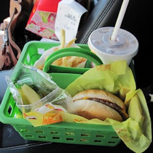 Fast Food Organizer Using a $1 Caddy