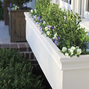 DIY Flower Boxes for the Windows