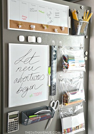 DIY Organization: 24 Back to School Command Center Ideas