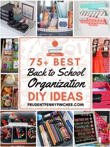75 Best Back to School Organization Ideas