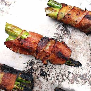 Bacon Wrapped Asparagus bbq side dish
