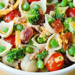 Broccoli Bacon Ranch Pasta Salad bbq side dish