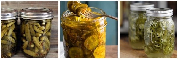 Canning Recipes for Pickles and Relish