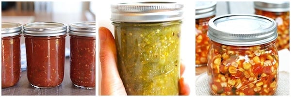 Salsa and Sauce Canning Recipes